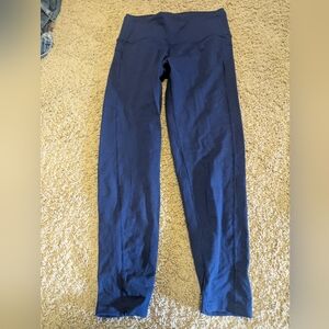 Oiselle Leggings Size 2 Navy Blue